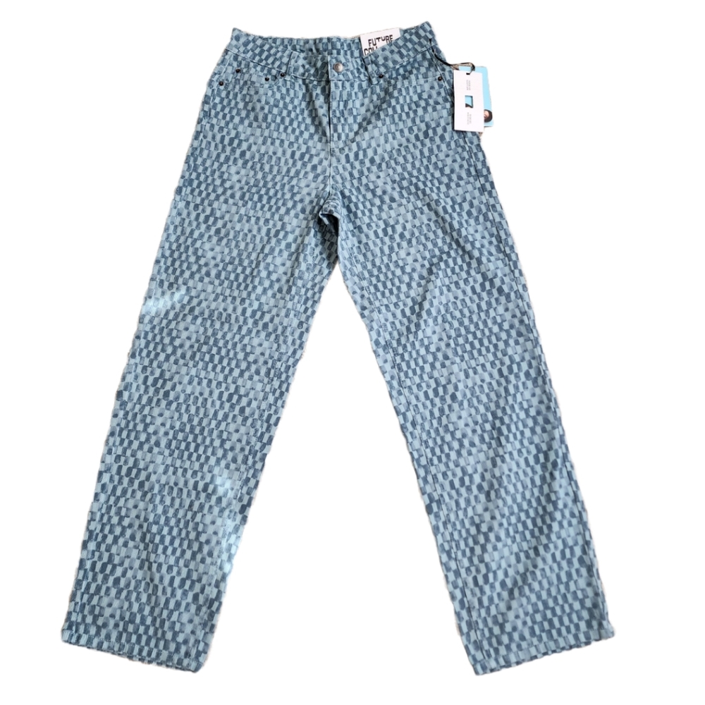 Mid Rise Jeans | Future Collective Straight Leg Size 6 NWT Denim